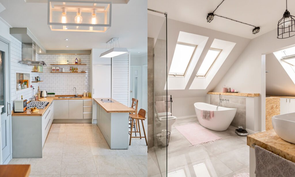 Remodeling a Bathroom Vs Kitchen - All Writeups